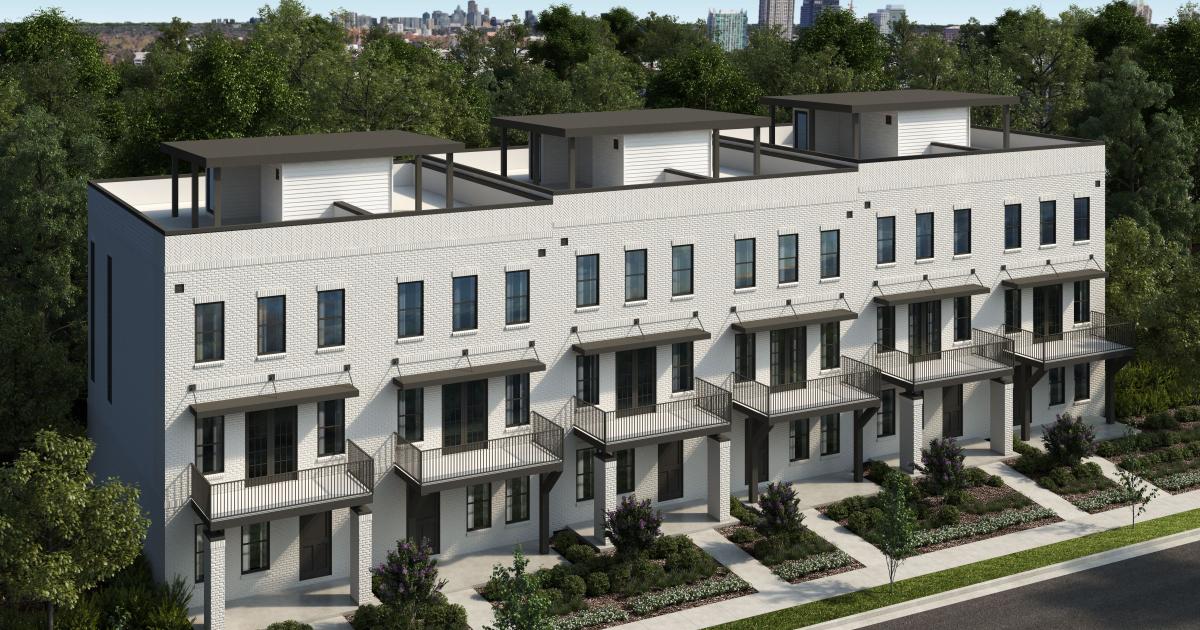 These Bankhead townhomes are selling from 515K and up Urbanize Atlanta